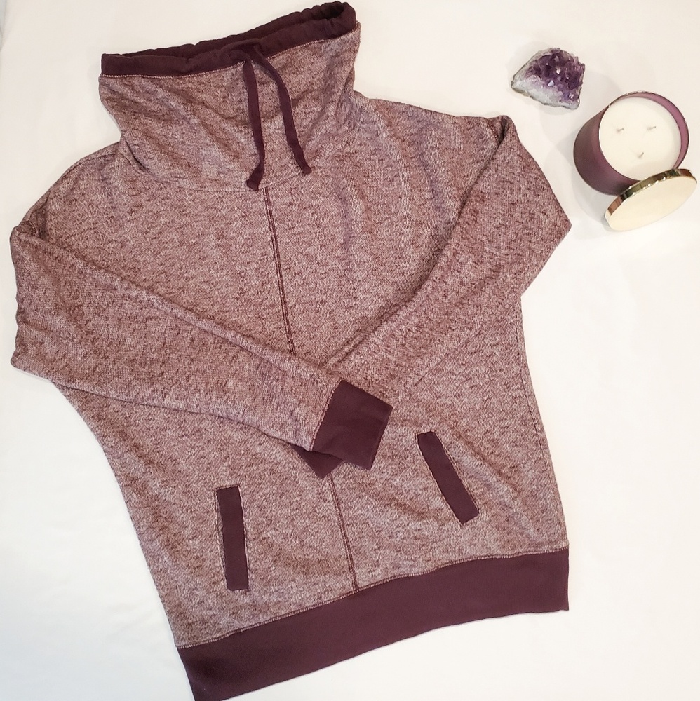 Cowl Neck Lounge Sweater